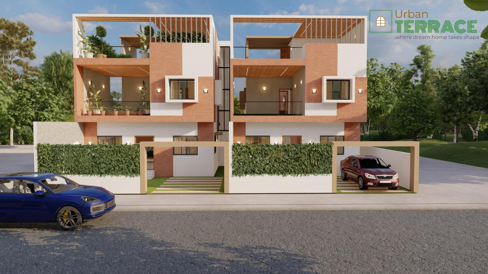new villa construction floor plan 30x60 west by urban terrace indore