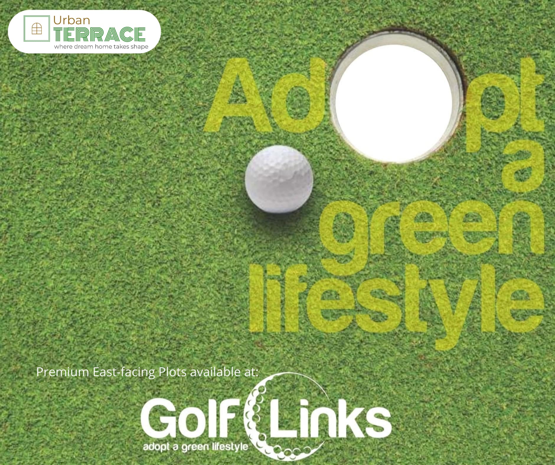 golf link residential plot in indore